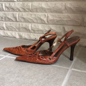 Carlos Santana Slingback Heels
